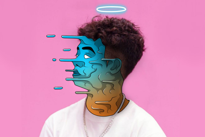 I will edit your photos into grime art