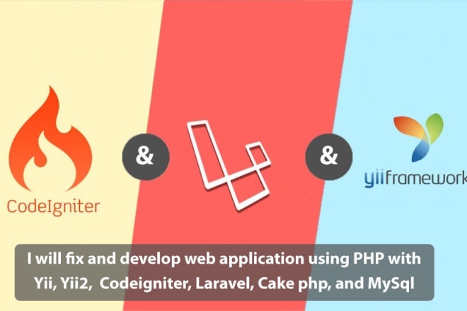 I will fix and develop website using php, yii, yii2 and laravel