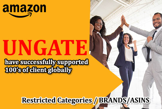 I will get amazon restricted brands categories ungated legally