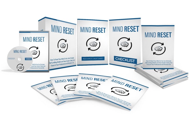 I will give mind reset premium plr ebook video course