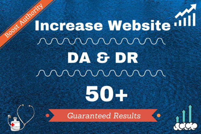 I will increase domain authority da and domain rating DR for ahrefs and moz