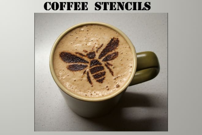 I will laser cut a custom coffee stencil based on your design