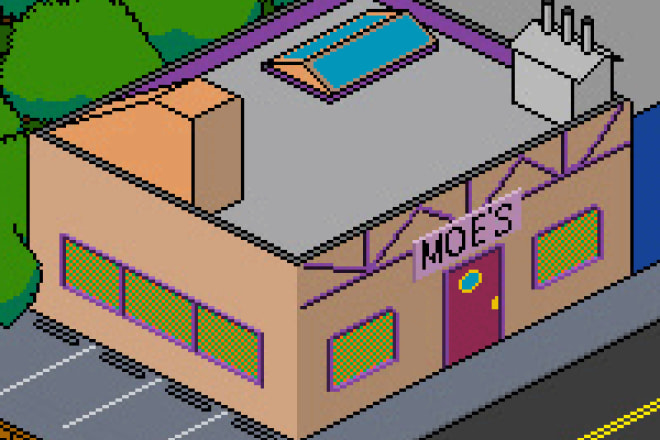 I will make a isometric pixel art of a building