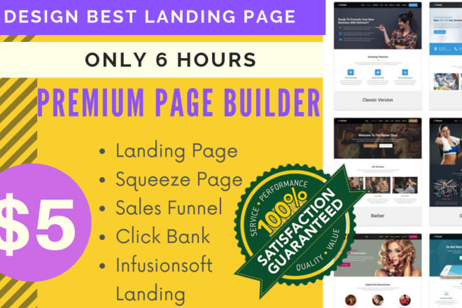 I will make clickfunnels in click funnel, sales page, sales funnel