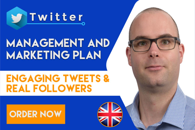 I will manage your twitter and grow your followers