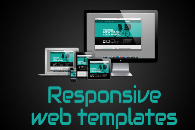 I will offer you responsive premium website templates