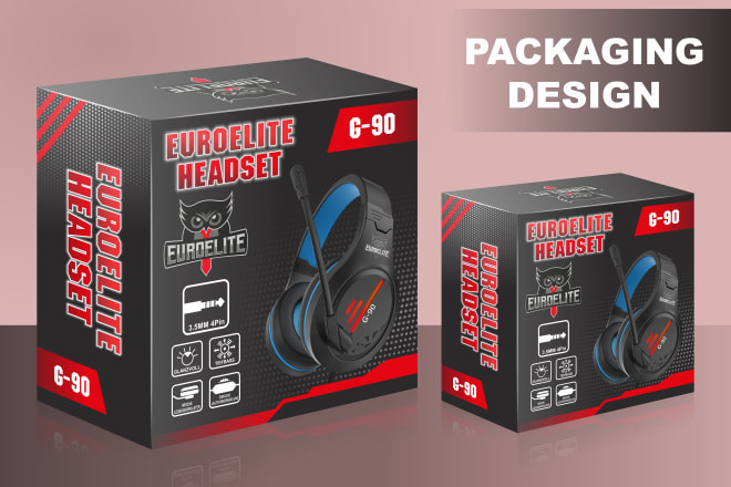 I will product packaging design and custom box design