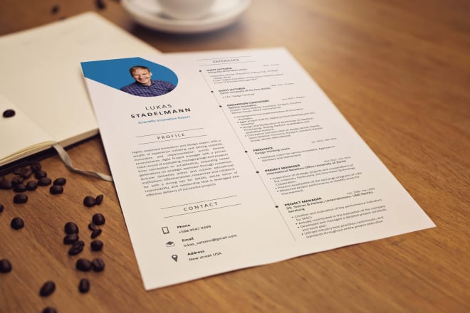I will provide resume writing and template design services