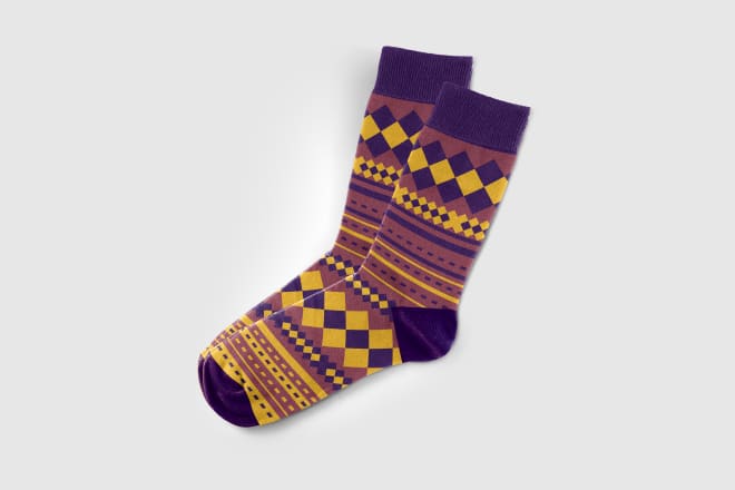 I will sell you premade socks design pattern