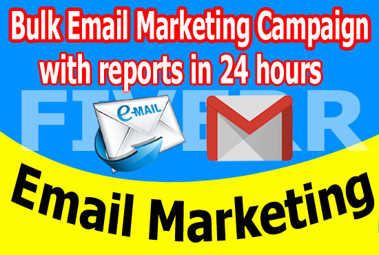 I will send bulk email marketing, bulk email blast, email campaign