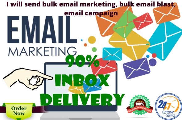 I will send bulk email marketing, bulk email blast, email campaign