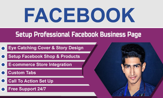 I will setup and design awesome facebook business page