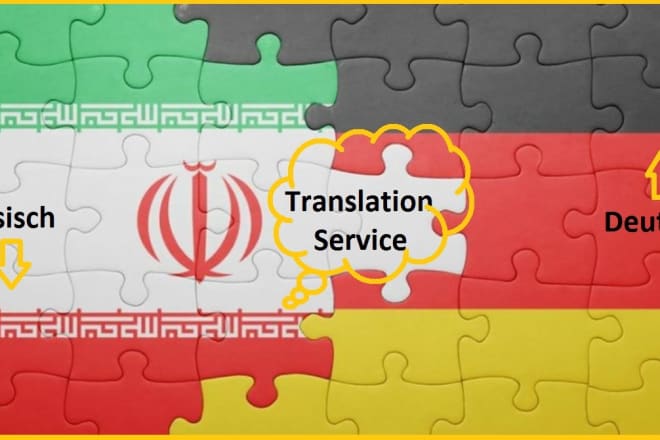 I will translate business letters german to persian or vice versa