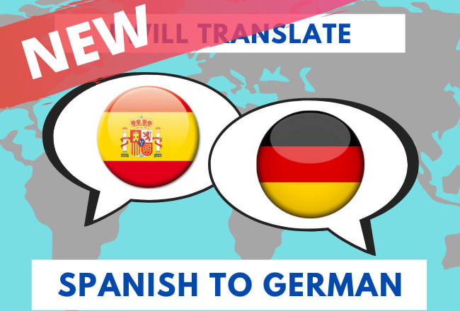 I will translate spanish to german