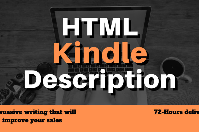 I will write a best selling kindle book description with HTML