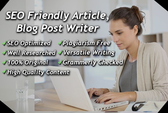 I will write engaging SEO friendly article content writing blog post rewrite, writers