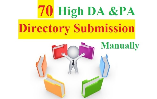 I will 150 directory submission in niche category,manually