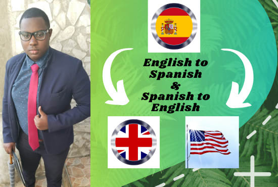 I will accurately translate spanish voice and words to english