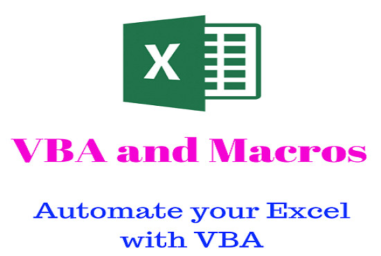 I will automate your excel with vba and macros