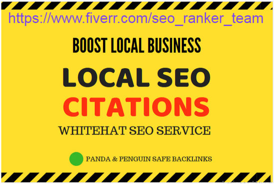 I will be local SEO citation agency to rank website on google