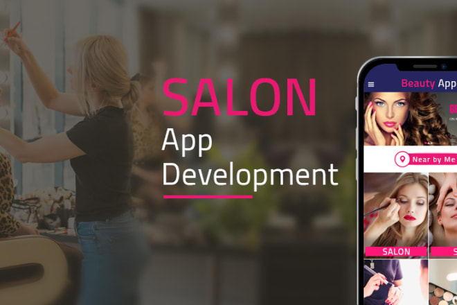 I will be your barber salon website app developer and designer