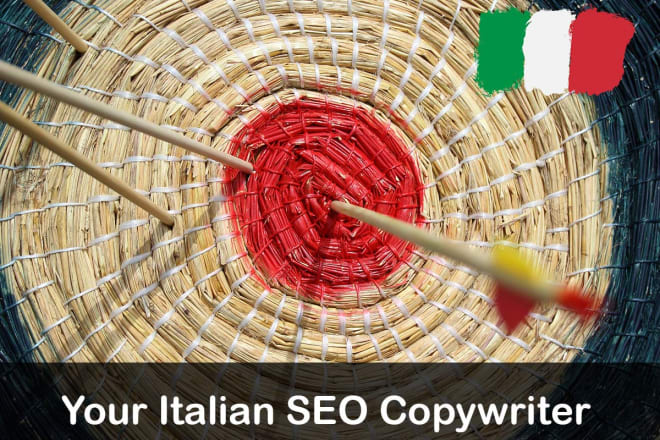 I will be your italian SEO copywriter