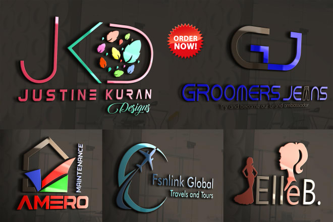 I will be your online custom logo designer