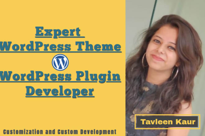 I will be your wordpress theme,wordpress plugin expert developer,woocommerce