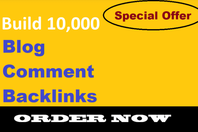 I will build 10,000 search engine ranker blog comments for ranking