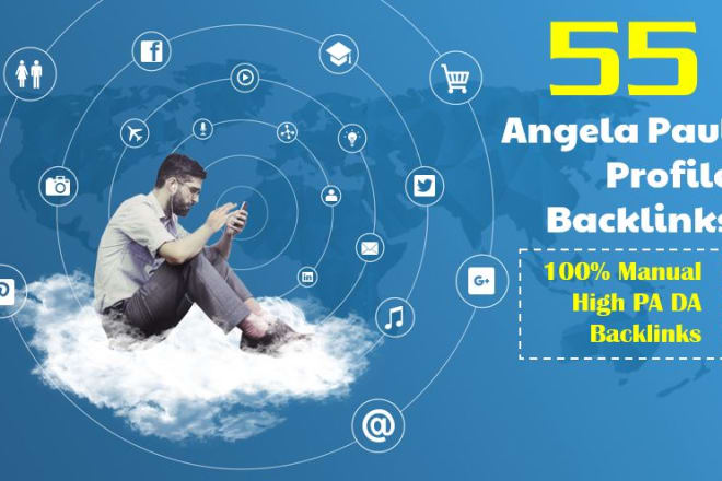 I will build 55 paul angela latest profile backlinks