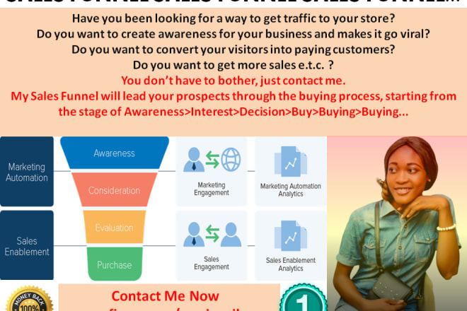 I will build a high converting sales funnel