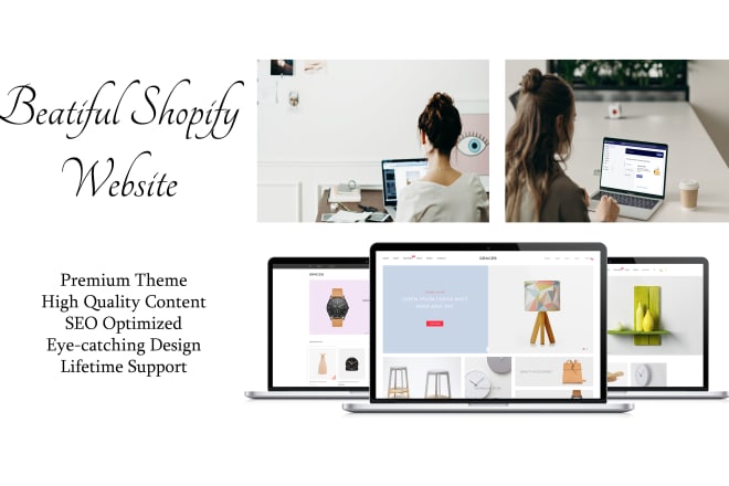 I will build beatiful shopify website store