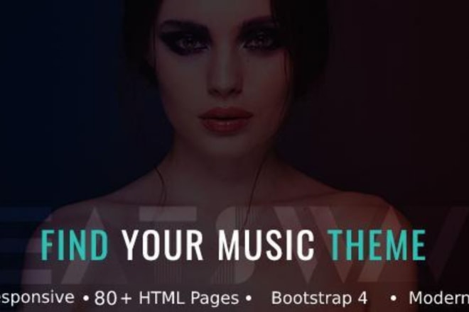 I will build music website for music artist, band and promote your music webisite