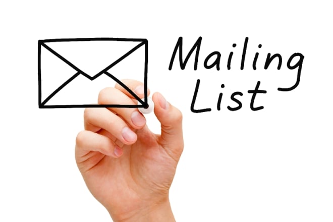 I will build you a direct mail list based on city or county