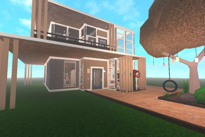 I will build you a house on roblox bloxburg