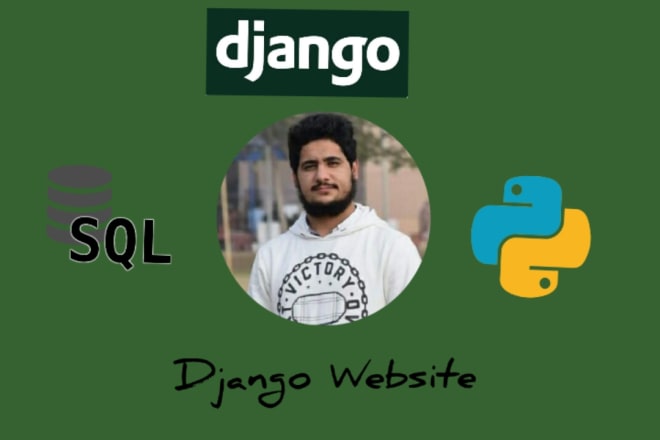 I will build you python django website and web application