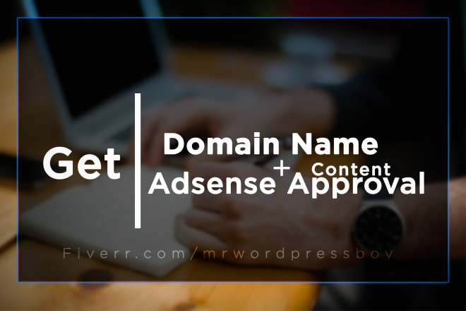 I will buy domain and design adsense website