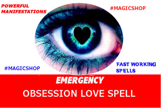 I will cast ultimate obsession love spell using powerful magic