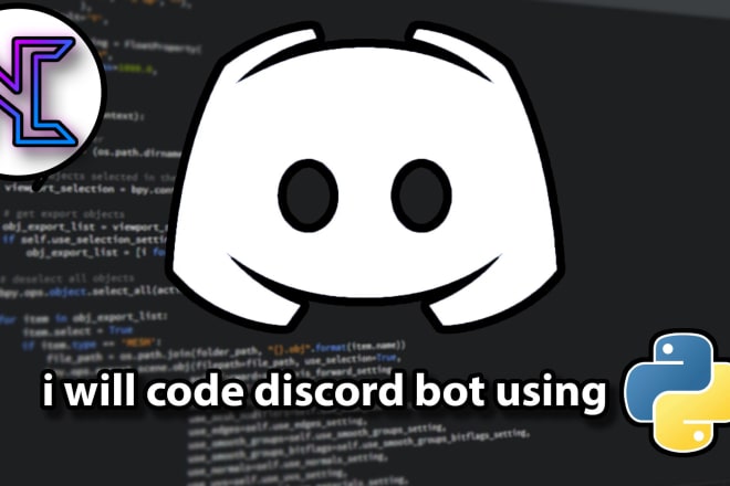 I will code discord bot using python