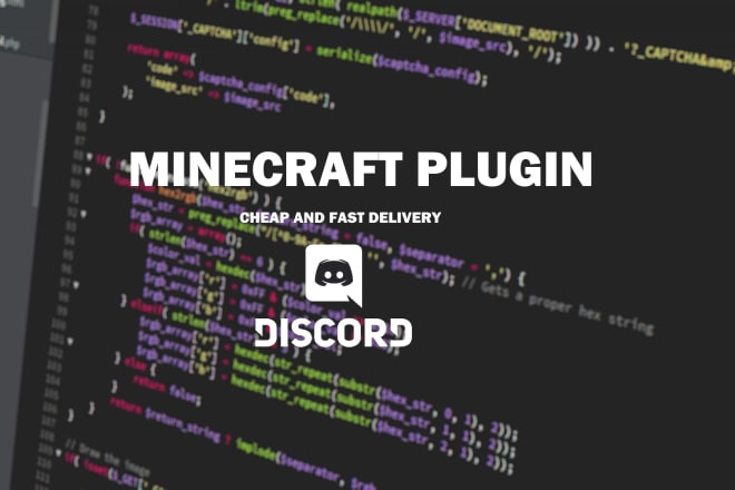 I will code your minecraft discordbot plugin based on your ideas