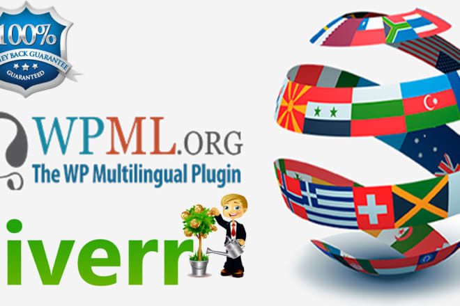 I will configure website multilingual or translate website content using wpml