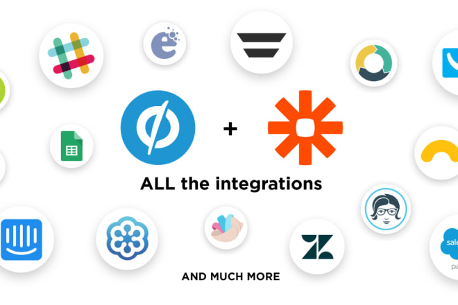 I will connect apps using zapier