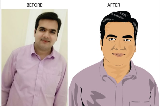 I will convert image into cartoon, caricature quickly