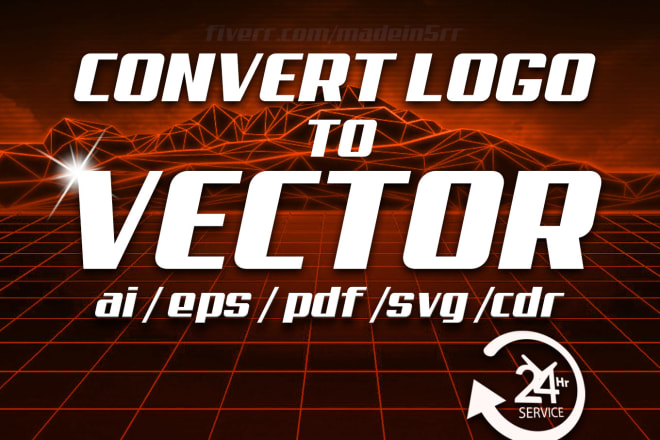 I will convert logo to perfect vector fast and precise