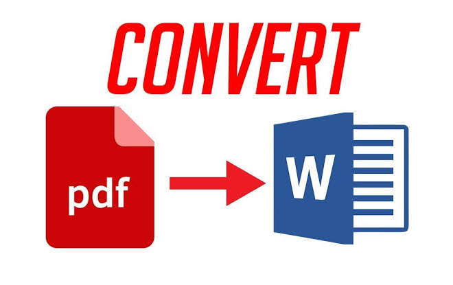 I will convert pdf to word and word to pdf
