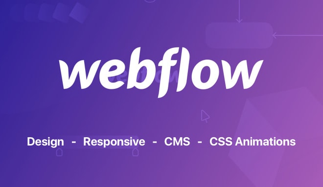I will convert your design into webflow with responsive