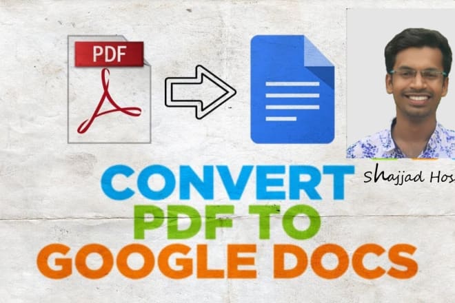 I will convert your PDF to word, google doc, excel, powerpoint