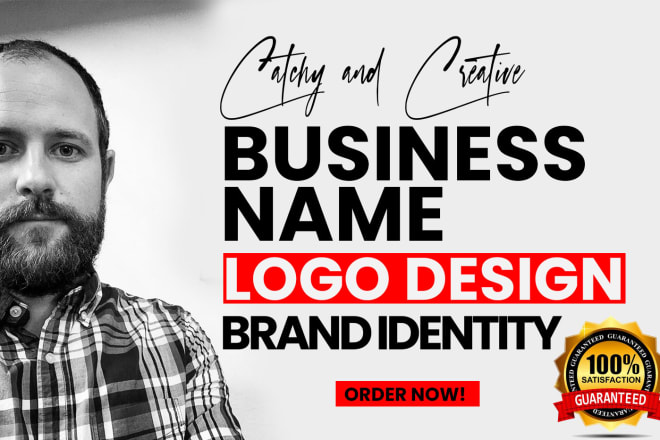 I will craft catchy business name, brand name, company name brand identity, logo design