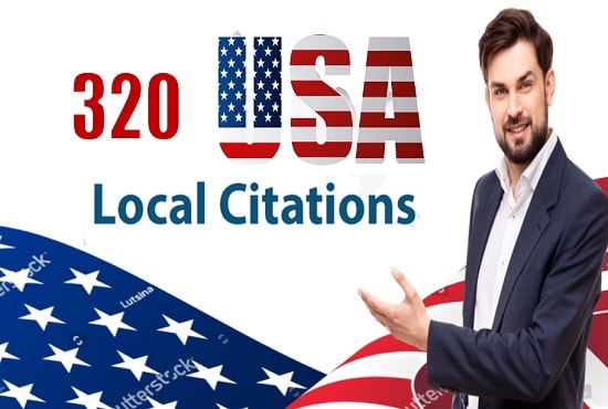 I will create 320 business listing citations SEO in the united states