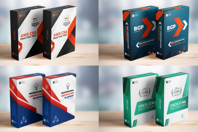 I will create 3d box packaging mockup